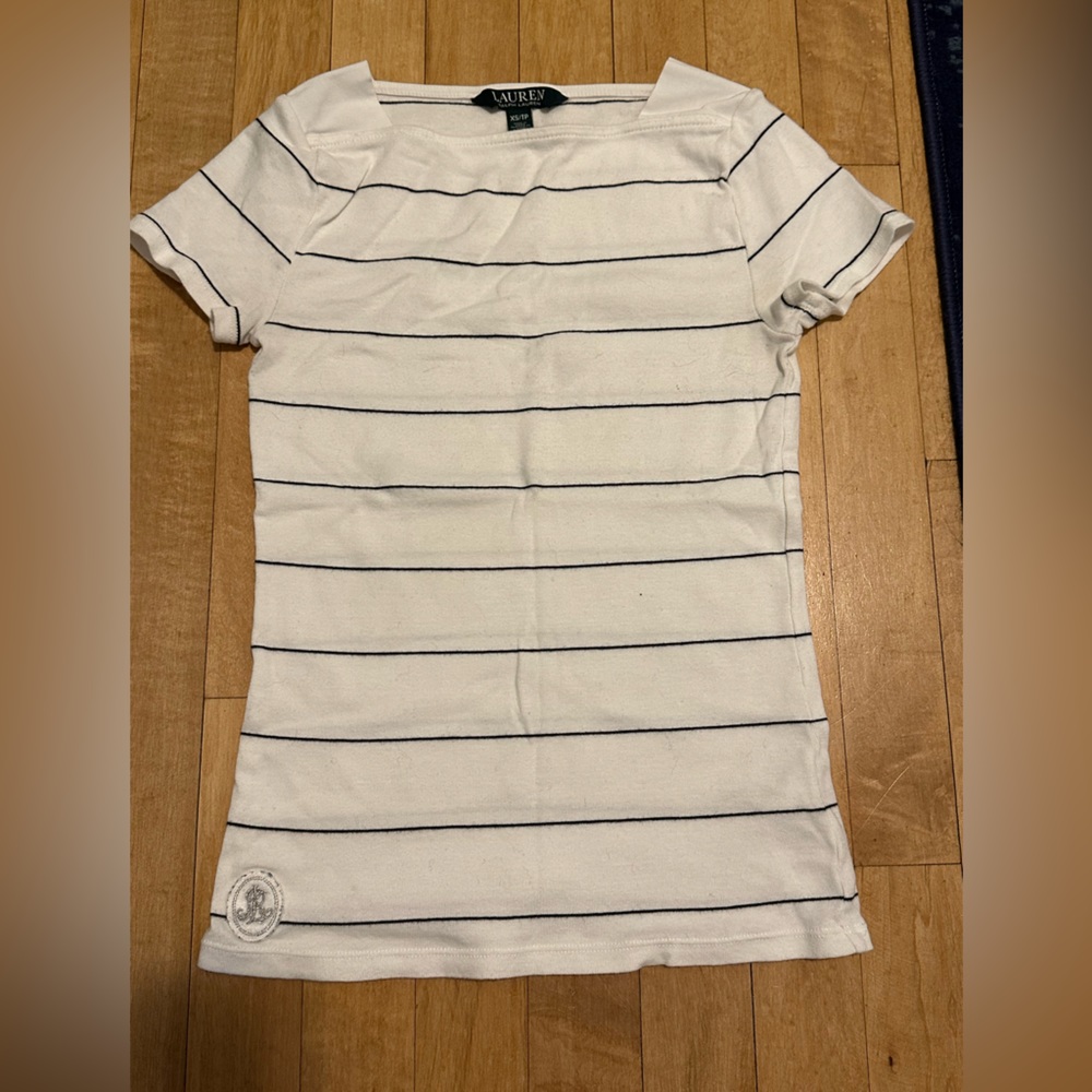 Ralph Lauren Fitted Stripe Shirt
